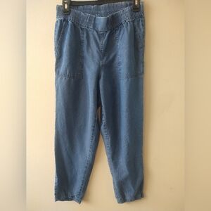 Casual Blue Denim Pants Bar III small pants